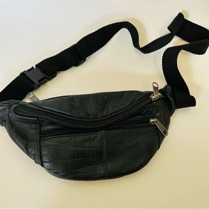 Vintage leather Fanny pack